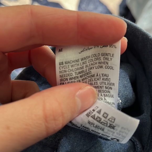 💋2/$20 blue stretch pants - Picture 6 of 6